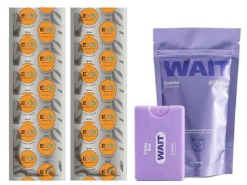 Комплект: EXS Delay 10 шт+Пролонгатор WAIT Friday Bae Delay Spray 10 мл SOS11006 фото