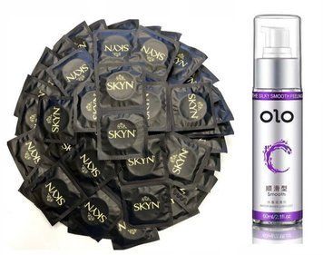 Комплект: SKYN Original 100 шт. + Лубрикант OLO 60 мл SOS11738 фото