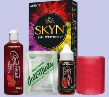 Комплект SKYN 5 Senses + Набір Doc Johnson GoodHead Fundamentals Kit SOS5489 фото