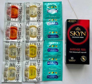 Набор Skyn ​​Intense Feel 10 шт + Pasante Tropical 12 шт SOS3033 фото