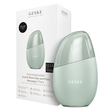Массажер для лица GESKE Cool&Warm Eye and Face Massager 7в1 green HB0288 фото
