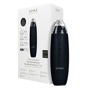 Микродермабразионное устройство для удаления черных точек GESKE MicroDermabrasion Blackhead Remover 7в1 black HB0566 фото
