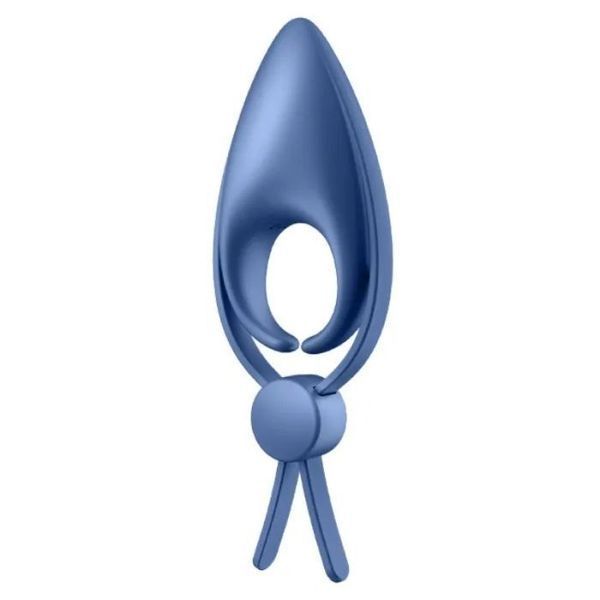 Эрекционное виброкольцо ласо с регулировкой размера Satisfyer Sniper Blue SO6080 фото
