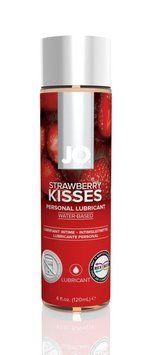 Змазка на водній основі System JO H2O &mdash; Strawberry Kiss (120 мл) без цукру, рослинний гліцерин SO1672 фото