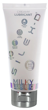 Лубрикант на водній основі SilexD Milky Lub Bio з ефектом сперми (100 мл) SO9688 фото
