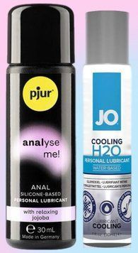 Набор лубрикантов pjur analyse me! Relaxing jojoba silicone 30 мл + System JO H2O COOLING (30 мл) LB658 фото