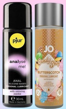 Набор лубрикантов pjur analyse me! Relaxing jojoba silicone 30 мл + System JO Butterscotch (60 мл) LB583 фото