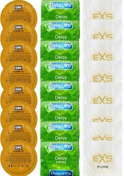 Набор 24 шт 𝐎𝐍𝐄 𝐋𝐞𝐠𝐞𝐧𝐝 𝐗𝐋 + Delay Infinity + EXS Pure SOS7460 фото