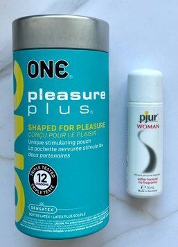 Набір ONE Pleasure Plus 12 шт + Змазка на силіконовій основі pjur Woman 30 мл SOS1947 фото