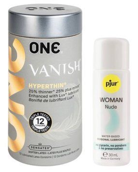 Набор 12 шт ONE Vanish + Лубрикант Pjur Woman Nude 30 мл SOS13066 фото