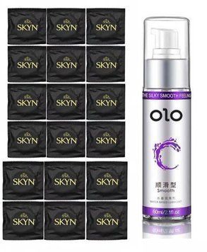 Комплект:  SKYN Original 18 шт. + OLO Smooth (60 мл) SOS11271 фото