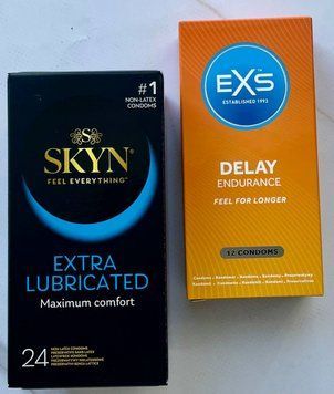 Комплект резинок Skyn Extra Lube 24 шт - EXS Delay, 12 шт SOS3107 фото