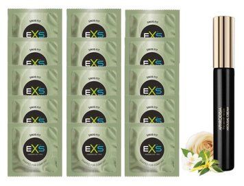 Комплект EXS Snug Fit 15 шт + Bijoux Indiscrets Aphrodisia Clitoral Arousal Balm SOS14940 фото