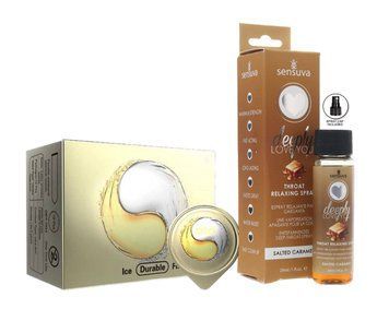OLO Ice Durable Fire &mdash; 10 шт та Спрей Sensuva Deeply Love You Salted Caramel SOS899 фото