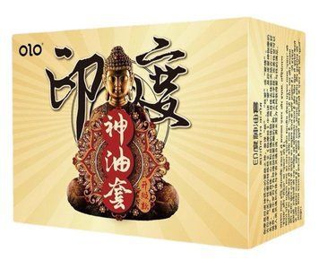 OLO Gold Indian God Oil Set, пролонгирующие с точечным рельефом 10 шт OL58 фото