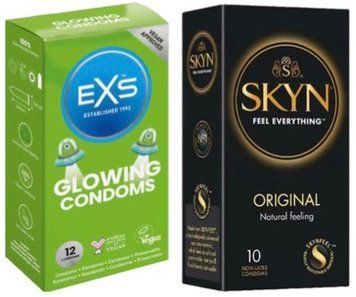 Набор с SKYN Original 10 штук + EXS Glowing 12 штук SOS7891 фото