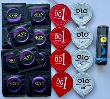 Набір 18 штук Skyn, Olo + лубрикант pjur Aqua (30 мл) SOS3999 фото