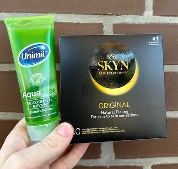 SKYN ORIGINAL &ndash; 40 шт та Лубрикант Unimil Aqua Aloe &ndash; 80 мл у подарунок SOS592 фото