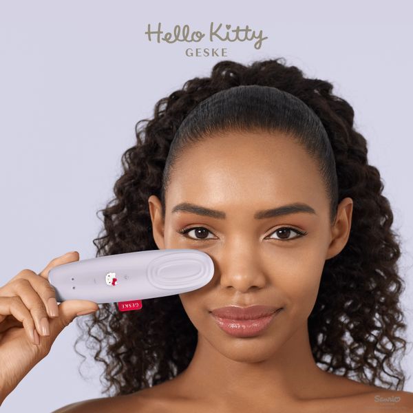 Энерджайзер для глаз GESKE Warm&Cool Eye Energizer 6в1 Hello Kitty purple HB0249 фото