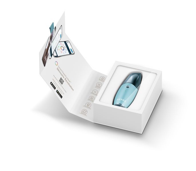 Увлажнитель для кожи лица GESKE Facial Hydration Refresher 4 in 1 turquoise HB0158 фото