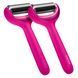 Роллер для игловой мезотерапии лица и тела GESKE MicroNeedle Face&Body Roller 9в1 magenta HB0208 фото 6