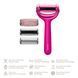 Роллер для игловой мезотерапии лица и тела GESKE MicroNeedle Face&Body Roller 9в1 magenta HB0208 фото 2
