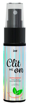 Збуджувальний спрей для клітора Intt Clit Me On Peppermint Cooling Effect 12 мл, охолоджувальний ефект SO8392 фото