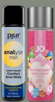 Набор лубрикантов pjur analyse me! Comfort water glide 100 мл + System JO Cotton Candy (60 мл) LB977 фото
