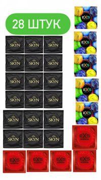 EXS та Skyn 28 шт : Warming, Bubblegum , Original SOS419 фото