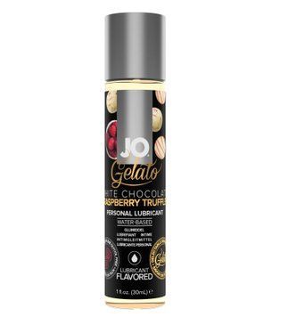 Змазка на водній основі System JO GELATO White Chocolate Raspberry (30 мл) без цукру та парабенів SO3505 фото