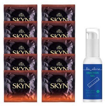 Комплект Skyn Warming 10 шт + Loveline Erection Gel (50 мл)  SOS14460 фото