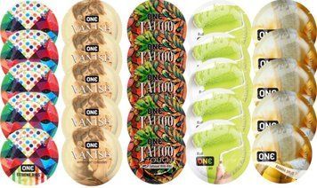 Набор с 25 шт One Extreme ribs + ONE 𝐕𝐀𝐍𝐈𝐒𝐇 + ONE Tattoo Touch + ONE Color Sensations + ONE Banana Split SOS8244 фото