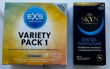 Набор Skyn ​​Extra Lube 10 шт. - EXS Mixed Variety Pack 1, 48 штук SOS3084 фото