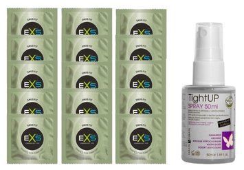 Комплект EXS Snug Fit 15 шт + LOVELY LOVERS TightUP Spray, 50 мл SOS14917 фото