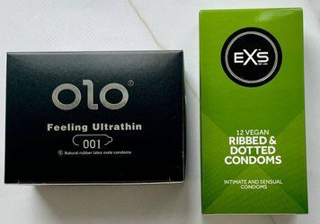Набор OLO Feeling Ultrathin 001 10 шт - EXS Ribbed & Dotted 12 шт SOS3184 фото
