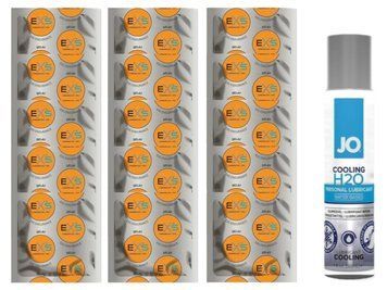 Комплект: EXS Delay 15 шт. + Лубрикант System JO H2O COOLING (30 мл) SOS11097 фото