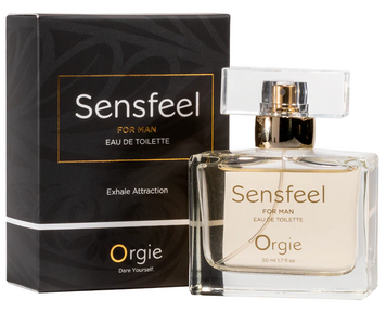 Чоловіча туалетна вода з бустером феромонів Orgie Sensfeel for Man Eau de Toilette (Regular Size), 50 мл SX1539 фото
