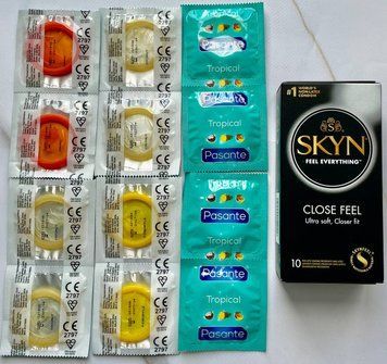 Набор Skyn ​​Close Feel 10 шт + Pasante Tropical 12 шт SOS3034 фото