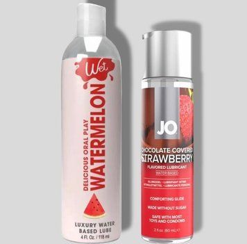 Wet Oral Play Watermelon (118 мл) + JO Chocolate Covered Strawberry (60 мл) LB926 фото