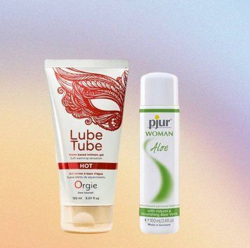 Набор - Лубрикант ORGIE LUBE TUBE HOT, 150 мл и Лубрикант Pjur Woman Aloe &mdash; 100 мл LB37 фото