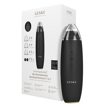 Микродермабразионное устройство для удаления черных точек GESKE MicroDermabrasion Blackhead Remover 7в1 gray HB0567 фото