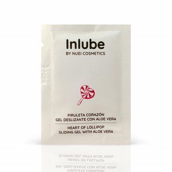Съедобный лубрикант на водной основе Вкус: леденец INLUBE, 5 мл Nuei (Испания) SNU513383 фото