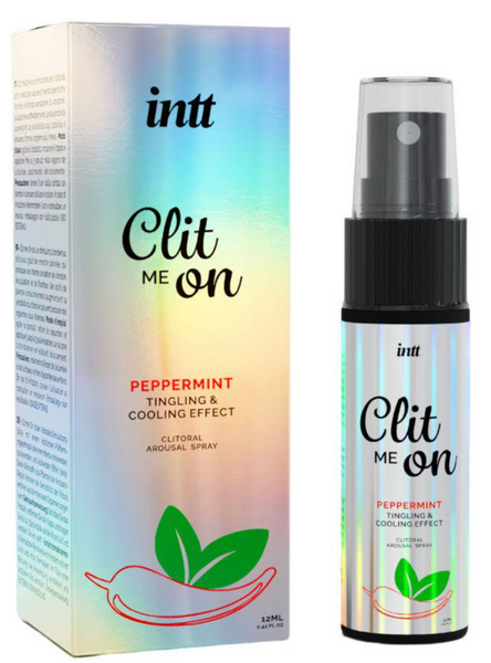 Збуджувальний спрей для клітора Intt Clit Me On Peppermint Cooling Effect 12 мл, охолоджувальний ефект SO8392 фото