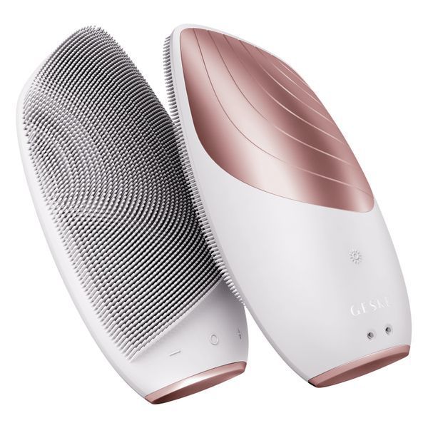 Электронная звуковая термо щетка для лица GESKE Sonic Thermo Facial Brush 6в1 starlight HB0077 фото