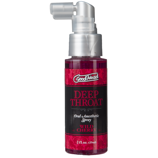 Спрей для минета Doc Johnson GoodHead DeepThroat Spray – Wild Cherry 59 мл для глубокого минета SO2800 фото