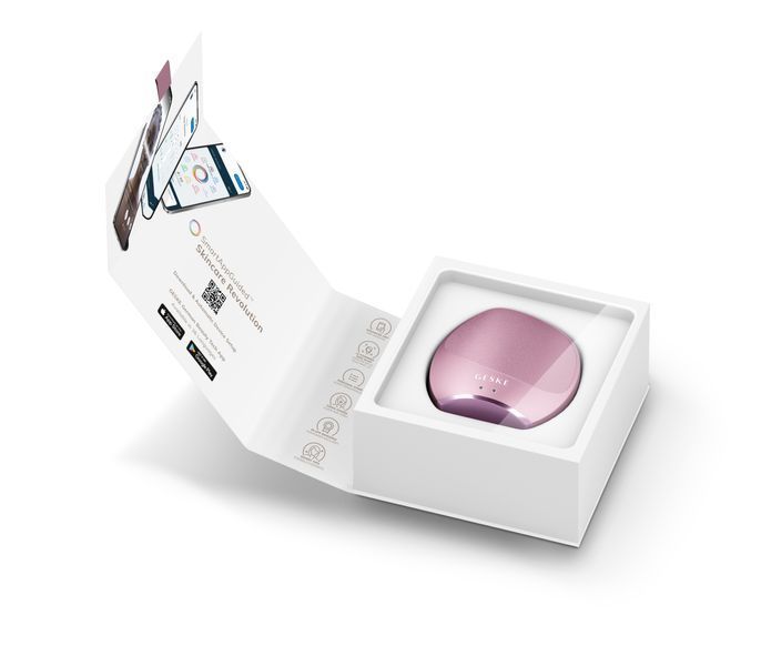 Ультразвуковая щетка для тела и интенсивный пилинг GESKE Sonic Body Brush&Intensive Exfoliator 7в1 pink HB0357 фото