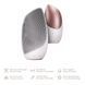 Электронная звуковая термо щетка для лица GESKE Sonic Thermo Facial Brush 6в1 starlight HB0077 фото 2