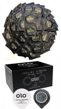 SKYN ORIGINAL 50 шт + подарунок -OLO Feeling Ultrathin 10 шт SOS249 фото