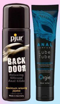 Набор лубрикантов pjur backdoor anal Relaxing jojoba silicone 30 мл + ANAL COMFORT, 100 мл ORGIE LB686 фото