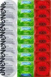Набор 24 шт ONE Extra Strong + Delay Infinity + EXS Warming Comfy Fit SOS7340 фото